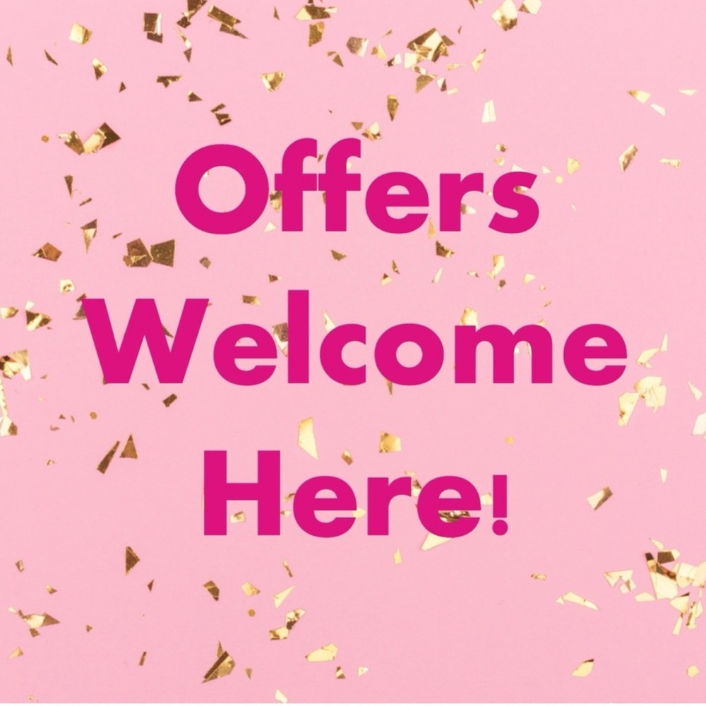 Offers Welcome Here!